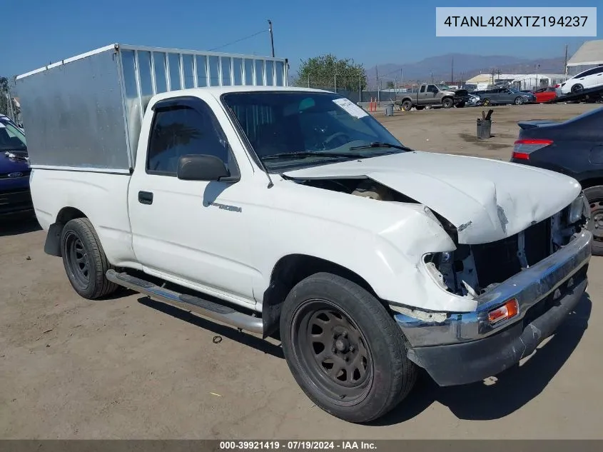 1996 Toyota Tacoma VIN: 4TANL42NXTZ194237 Lot: 39921419