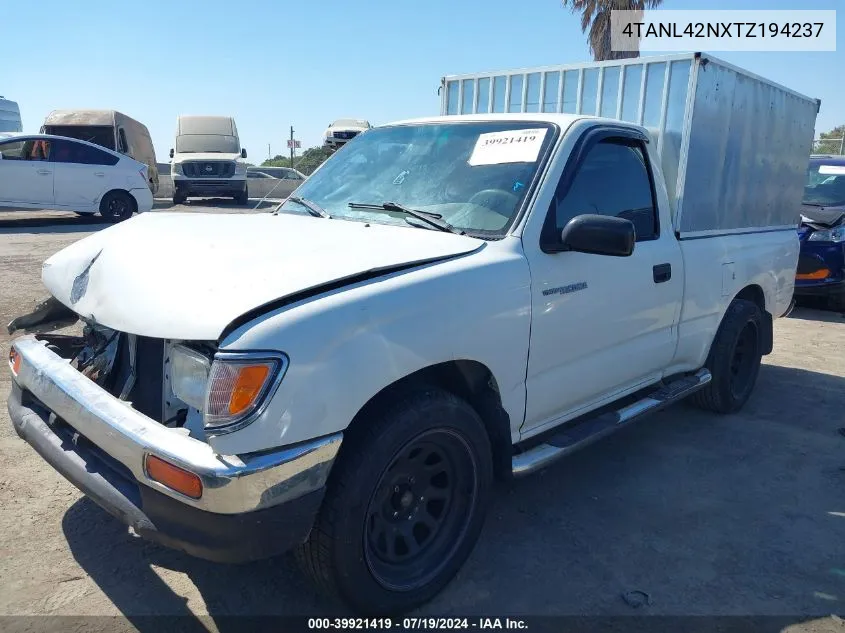 1996 Toyota Tacoma VIN: 4TANL42NXTZ194237 Lot: 39921419