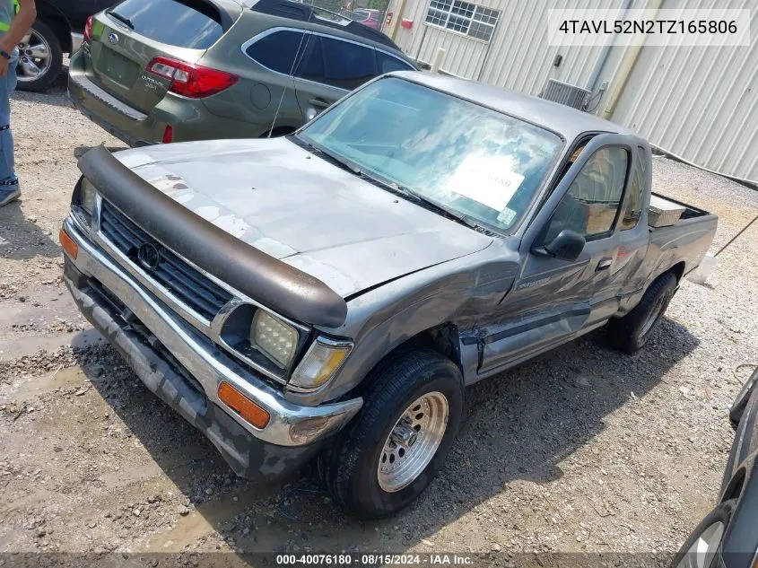 1996 Toyota Tacoma Xtracab VIN: 4TAVL52N2TZ165806 Lot: 40076180