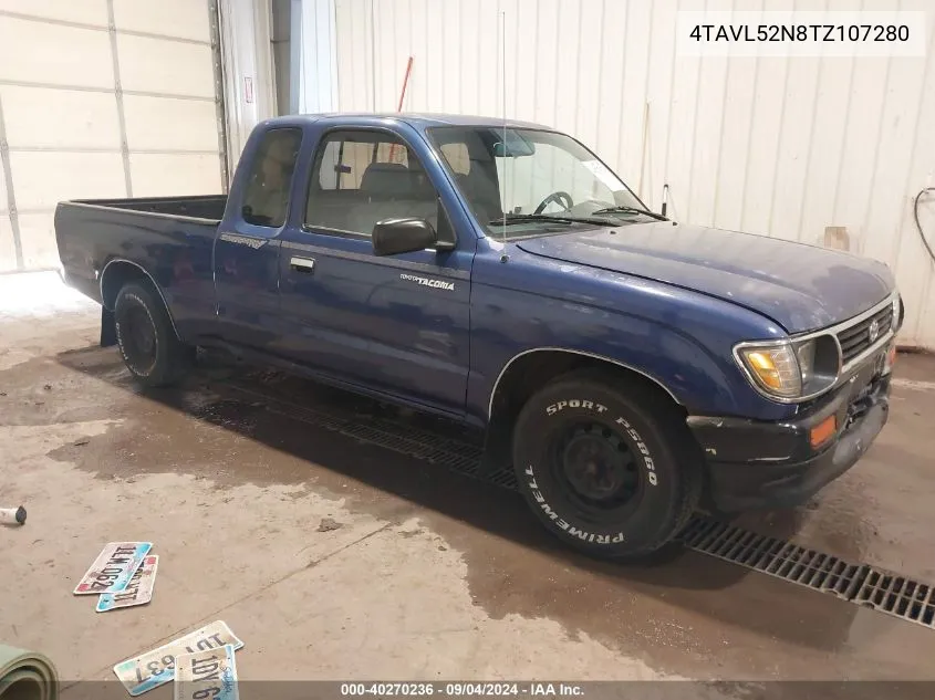 1996 Toyota Tacoma Xtracab VIN: 4TAVL52N8TZ107280 Lot: 40270236