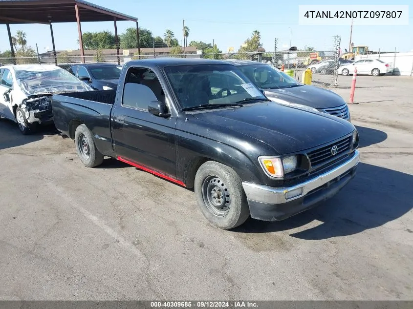 1996 Toyota Tacoma VIN: 4TANL42N0TZ097807 Lot: 40309685