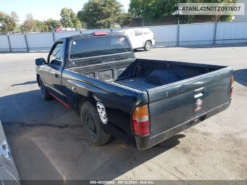 1996 Toyota Tacoma VIN: 4TANL42N0TZ097807 Lot: 40309685