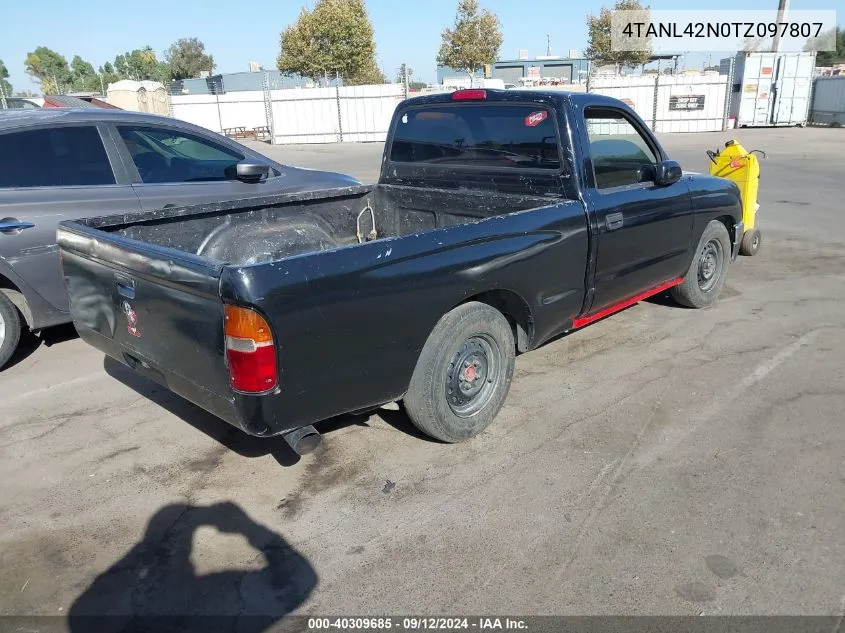 1996 Toyota Tacoma VIN: 4TANL42N0TZ097807 Lot: 40309685