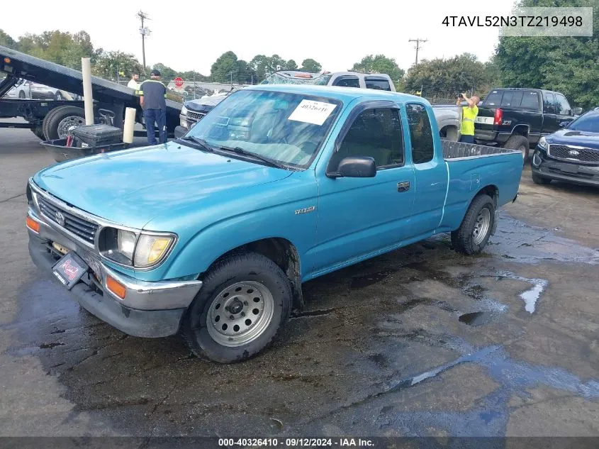 1996 Toyota Tacoma Xtracab VIN: 4TAVL52N3TZ219498 Lot: 40326410