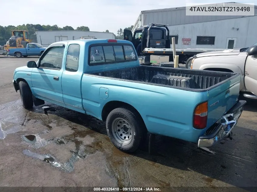 1996 Toyota Tacoma Xtracab VIN: 4TAVL52N3TZ219498 Lot: 40326410