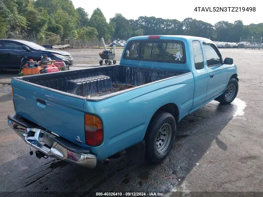 1996 Toyota Tacoma Xtracab VIN: 4TAVL52N3TZ219498 Lot: 40326410