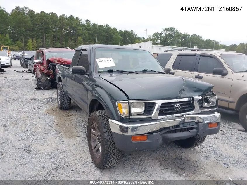 1996 Toyota Tacoma Xtracab VIN: 4TAWM72N1TZ160867 Lot: 40373314