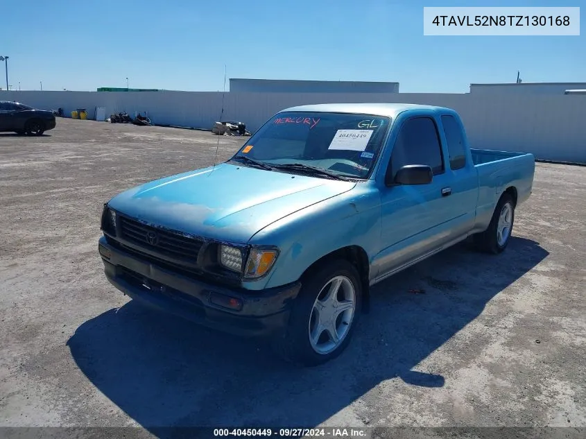 1996 Toyota Tacoma Xtracab VIN: 4TAVL52N8TZ130168 Lot: 40450449