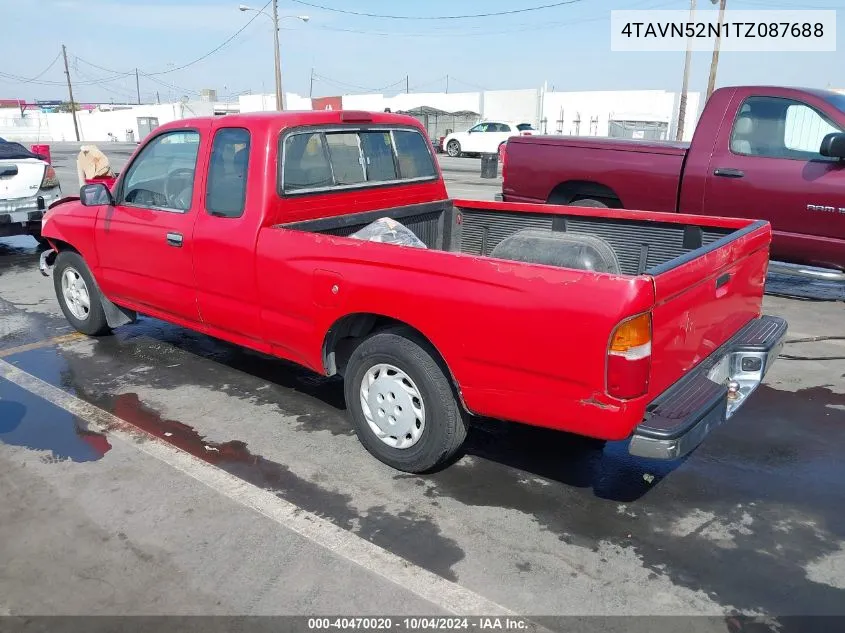 1996 Toyota Tacoma Xtracab VIN: 4TAVN52N1TZ087688 Lot: 40470020