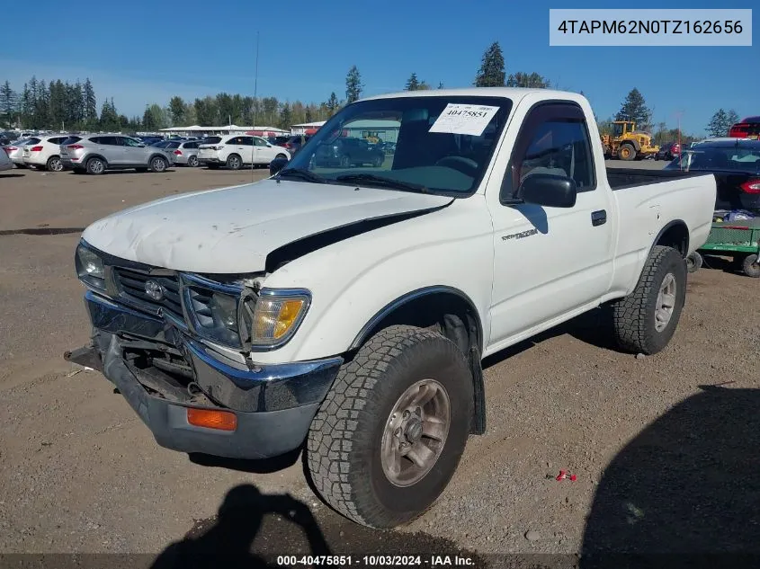 1996 Toyota Tacoma VIN: 4TAPM62N0TZ162656 Lot: 40475851