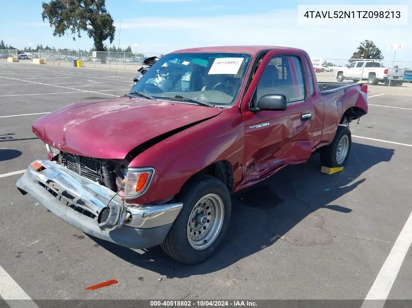 1996 Toyota Tacoma Xtracab VIN: 4TAVL52N1TZ098213 Lot: 40518802