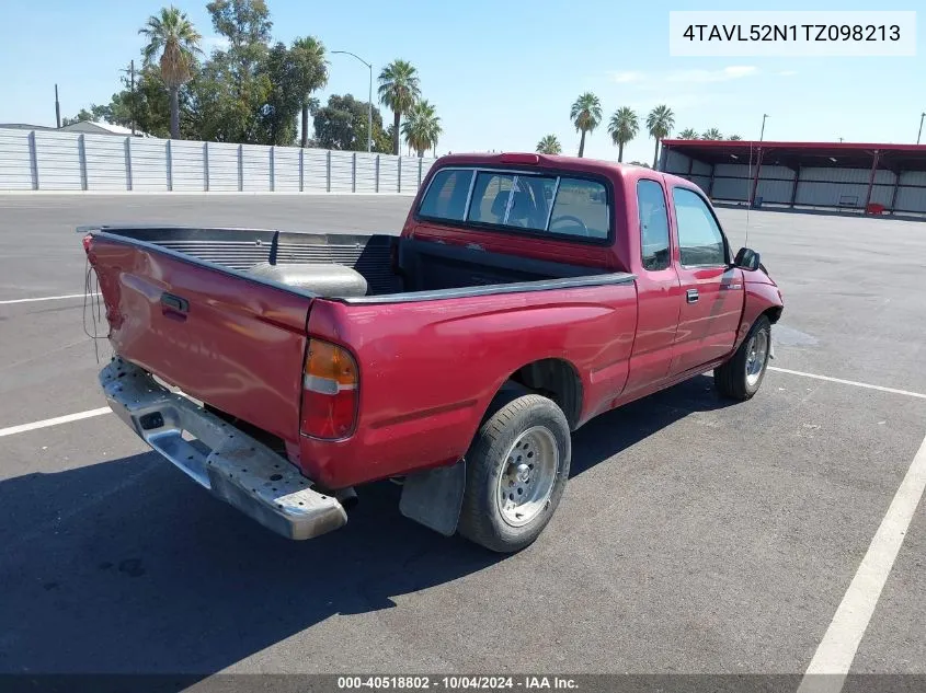 1996 Toyota Tacoma Xtracab VIN: 4TAVL52N1TZ098213 Lot: 40518802