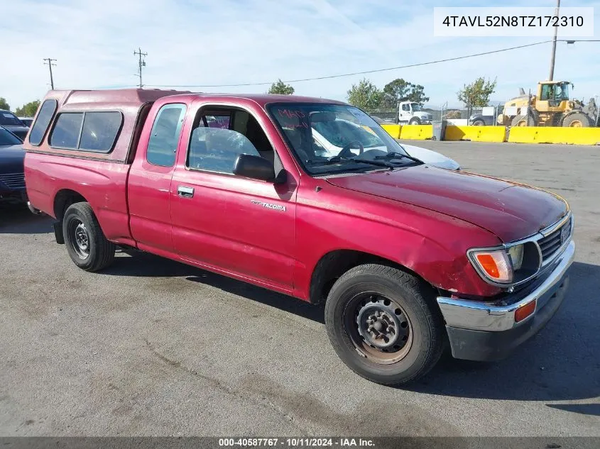 1996 Toyota Tacoma Xtracab VIN: 4TAVL52N8TZ172310 Lot: 40587767