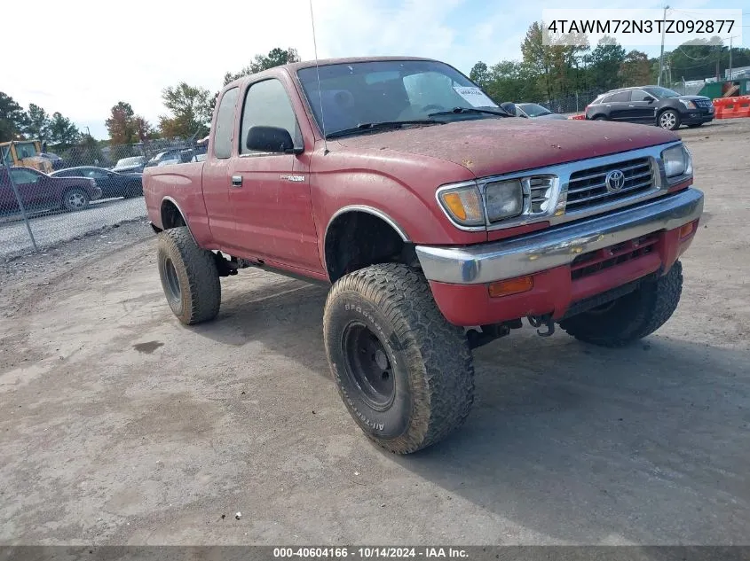 1996 Toyota Tacoma Xtracab VIN: 4TAWM72N3TZ092877 Lot: 40604166