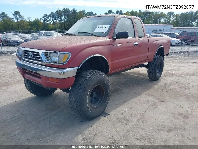 1996 Toyota Tacoma Xtracab VIN: 4TAWM72N3TZ092877 Lot: 40604166