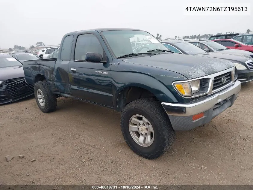 1996 Toyota Tacoma Xtracab VIN: 4TAWN72N6TZ195613 Lot: 40619731