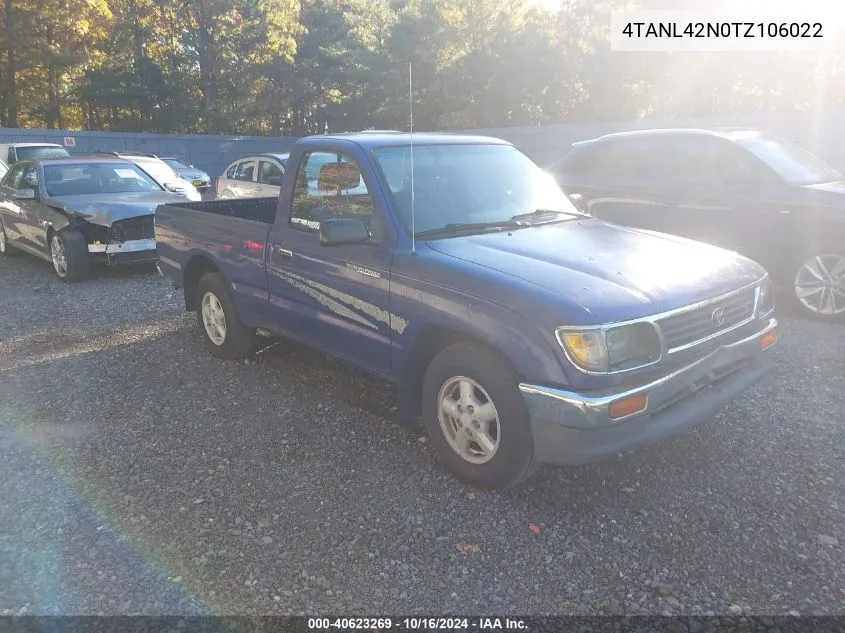 1996 Toyota Tacoma VIN: 4TANL42N0TZ106022 Lot: 40623269