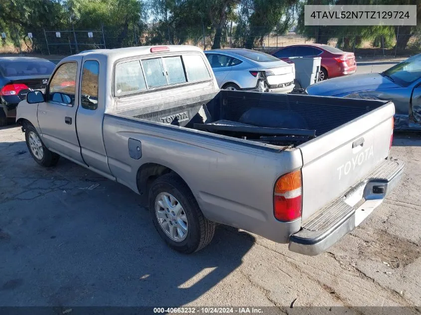 1996 Toyota Tacoma Xtracab VIN: 4TAVL52N7TZ129724 Lot: 40663232