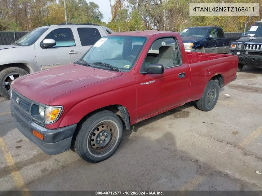 1996 Toyota Tacoma VIN: 4TANL42N2TZ168411 Lot: 40712577