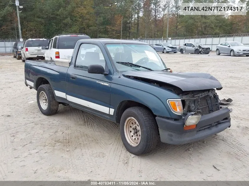 1996 Toyota Tacoma VIN: 4TANL42N7TZ174317 Lot: 40783411