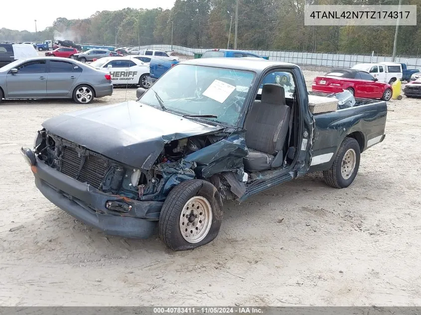 1996 Toyota Tacoma VIN: 4TANL42N7TZ174317 Lot: 40783411