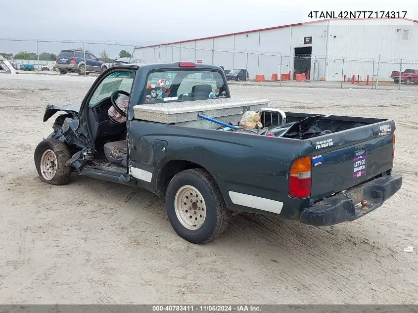 1996 Toyota Tacoma VIN: 4TANL42N7TZ174317 Lot: 40783411