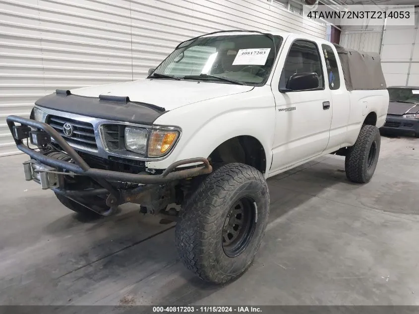 1996 Toyota Tacoma Xtracab VIN: 4TAWN72N3TZ214053 Lot: 40817203