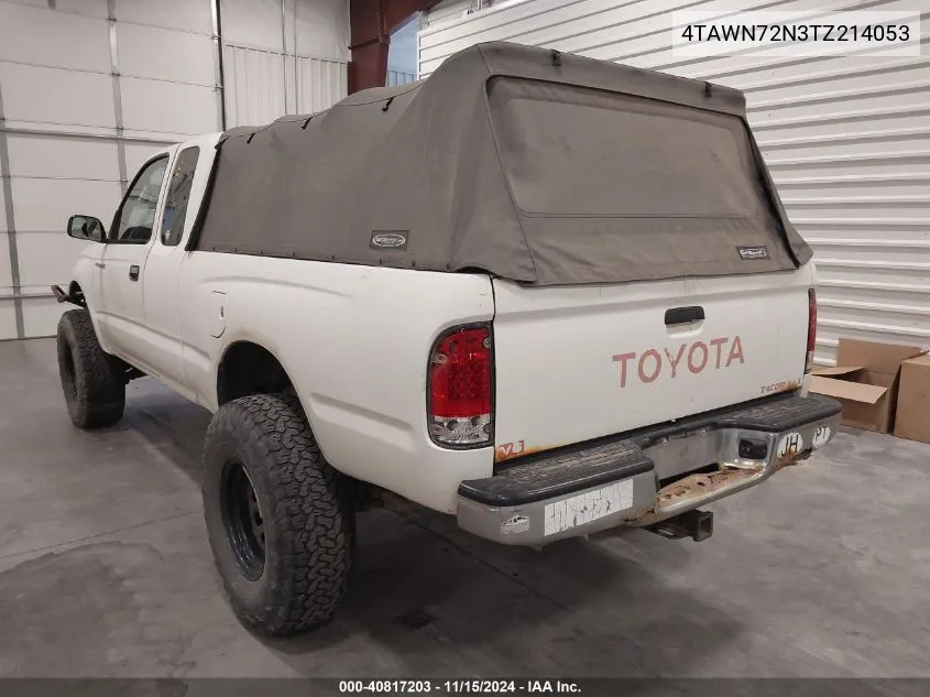 1996 Toyota Tacoma Xtracab VIN: 4TAWN72N3TZ214053 Lot: 40817203