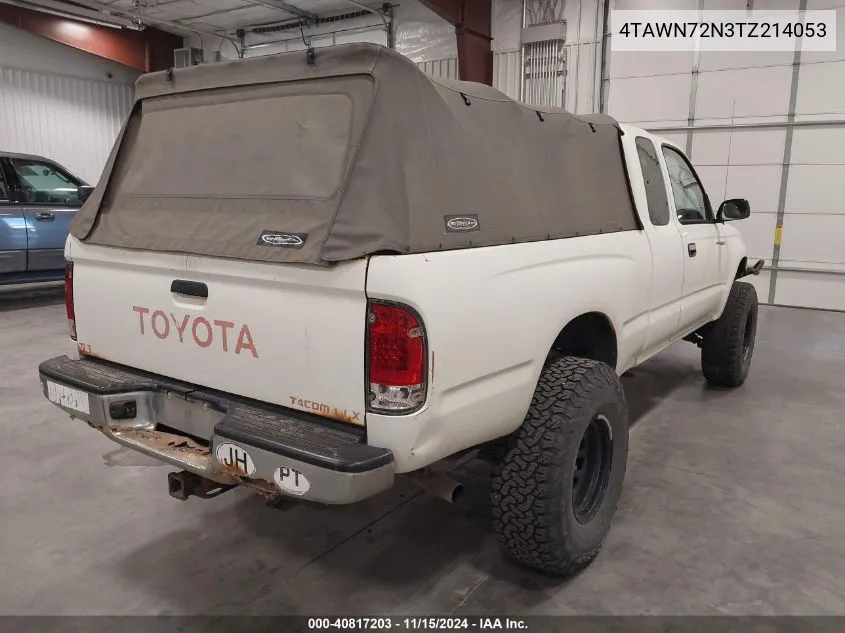 1996 Toyota Tacoma Xtracab VIN: 4TAWN72N3TZ214053 Lot: 40817203