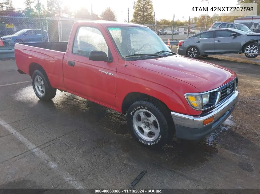 1996 Toyota Tacoma VIN: 4TANL42NXTZ207598 Lot: 40853388