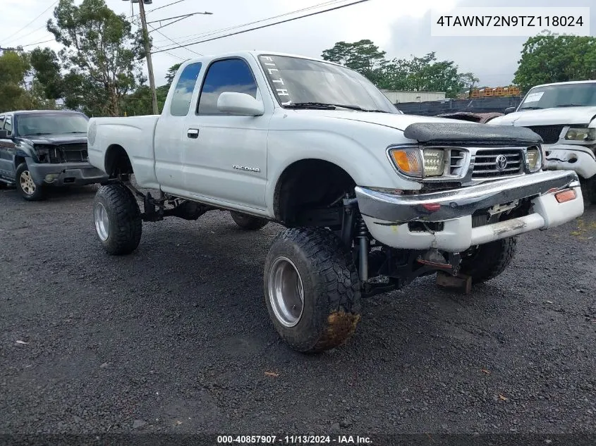 1996 Toyota Tacoma Xtracab VIN: 4TAWN72N9TZ118024 Lot: 40857907