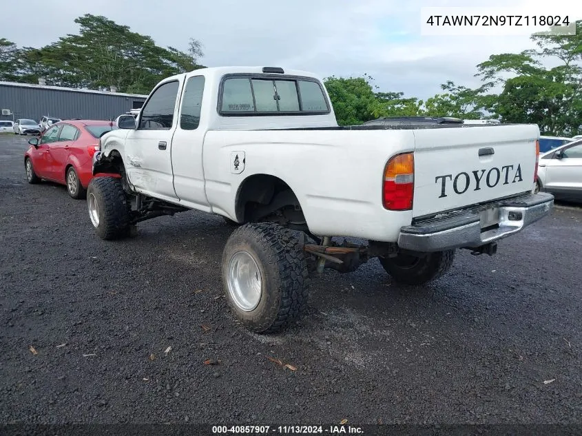 1996 Toyota Tacoma Xtracab VIN: 4TAWN72N9TZ118024 Lot: 40857907