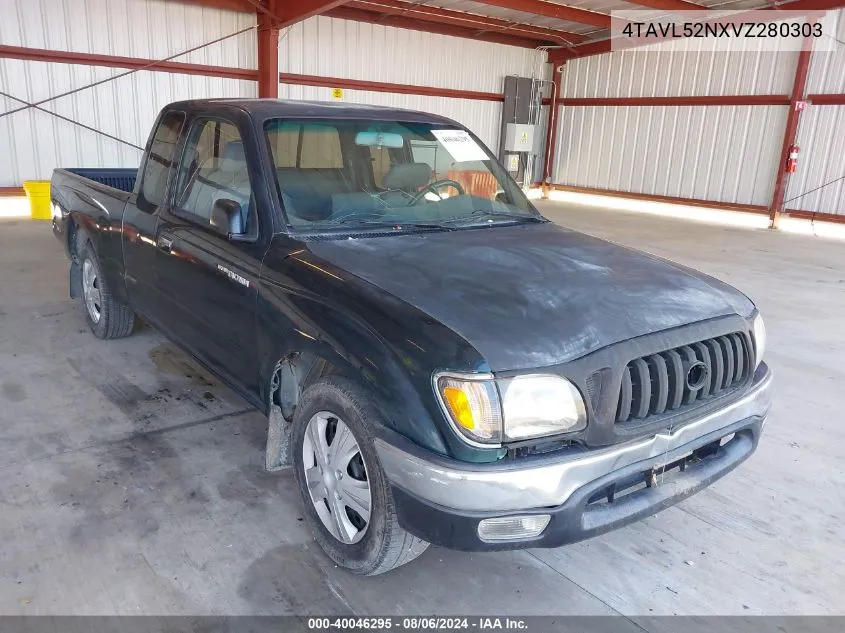 1997 Toyota Tacoma VIN: 4TAVL52NXVZ280303 Lot: 40046295