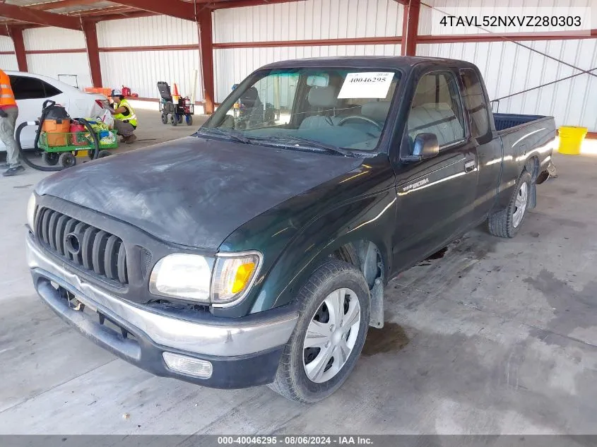 1997 Toyota Tacoma VIN: 4TAVL52NXVZ280303 Lot: 40046295