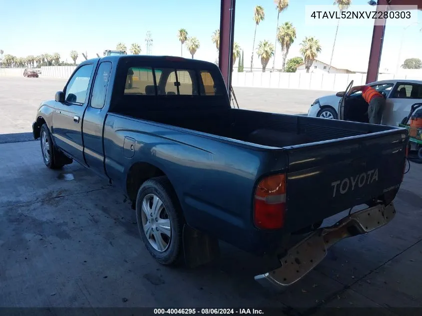 1997 Toyota Tacoma VIN: 4TAVL52NXVZ280303 Lot: 40046295