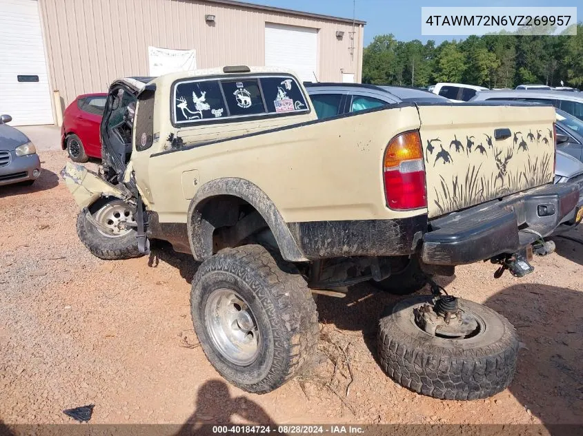 1997 Toyota Tacoma VIN: 4TAWM72N6VZ269957 Lot: 40184724