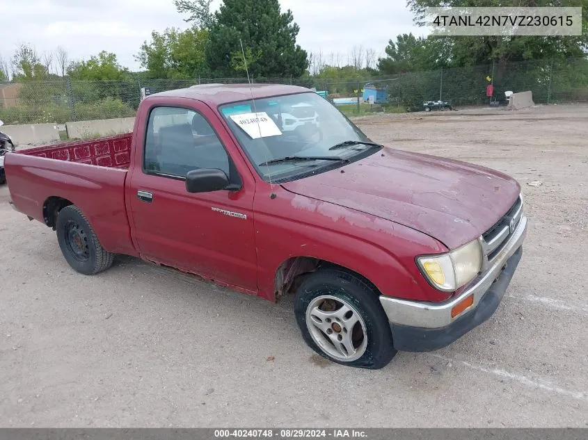 1997 Toyota Tacoma VIN: 4TANL42N7VZ230615 Lot: 40240748