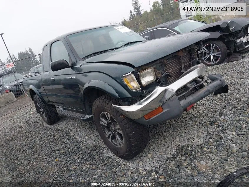 1997 Toyota Tacoma Base V6 VIN: 4TAWN72N2VZ318908 Lot: 40294839