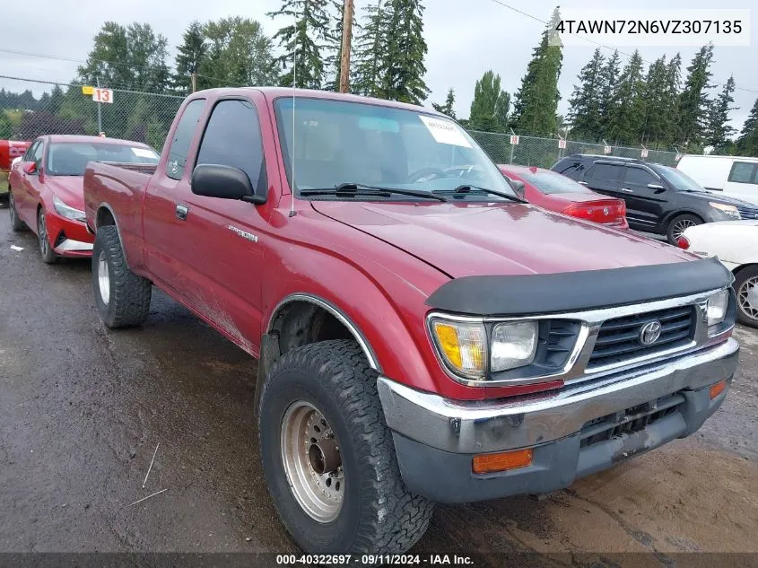 1997 Toyota Tacoma Xtracab VIN: 4TAWN72N6VZ307135 Lot: 40322697