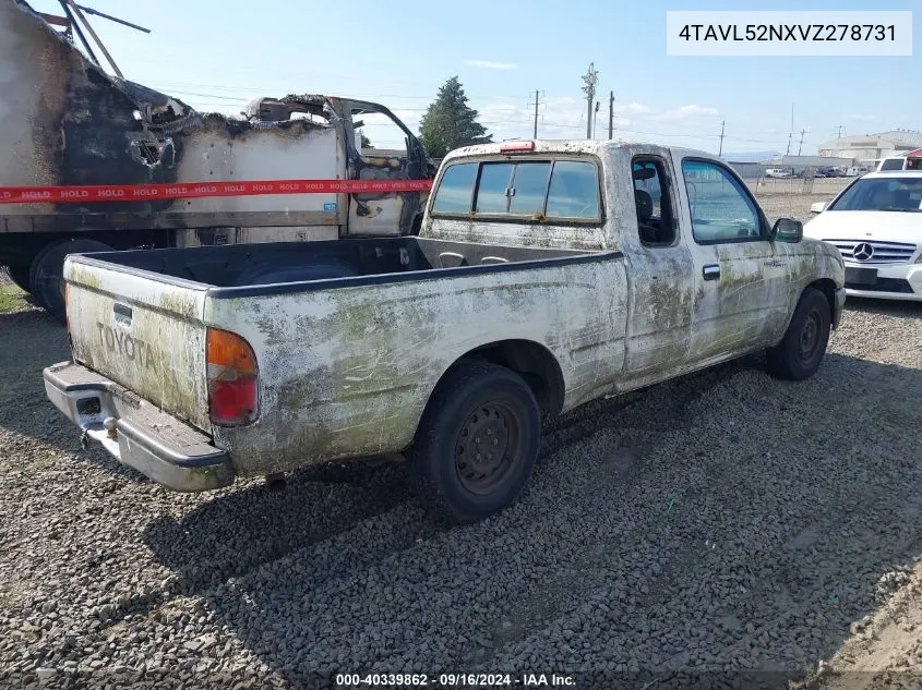 1997 Toyota Tacoma VIN: 4TAVL52NXVZ278731 Lot: 40339862