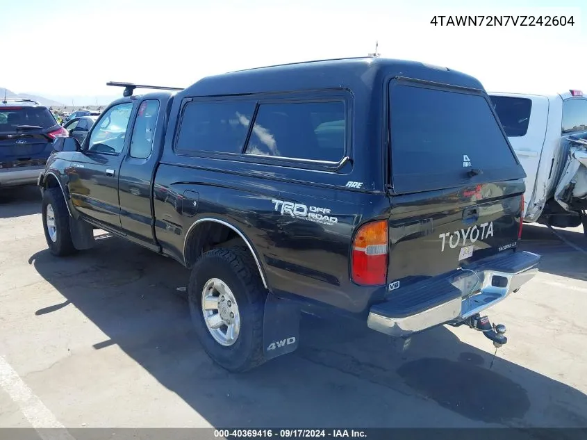 4TAWN72N7VZ242604 1997 Toyota Tacoma Base V6