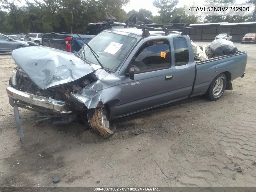 1997 Toyota Tacoma VIN: 4TAVL52N3VZ242900 Lot: 40373502