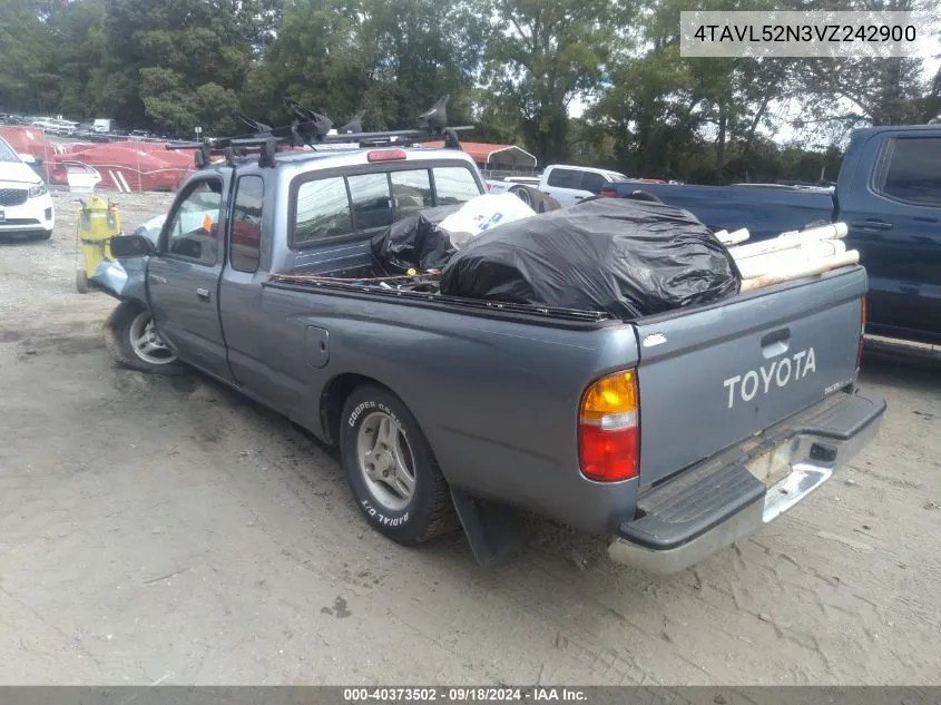 1997 Toyota Tacoma VIN: 4TAVL52N3VZ242900 Lot: 40373502