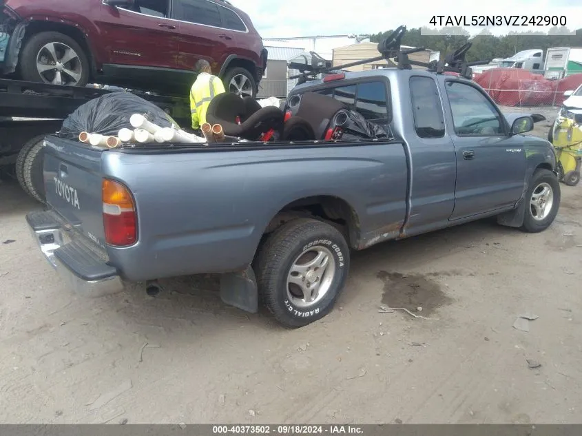 1997 Toyota Tacoma VIN: 4TAVL52N3VZ242900 Lot: 40373502