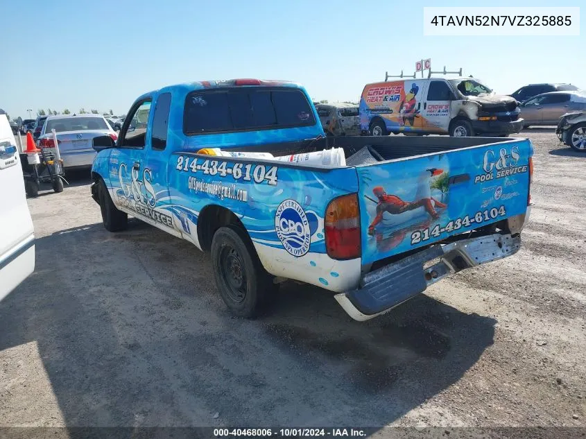 1997 Toyota Tacoma Xtracab VIN: 4TAVN52N7VZ325885 Lot: 40468006