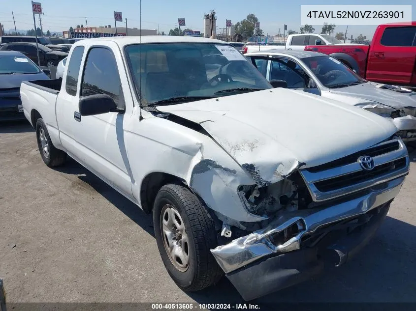 1997 Toyota Tacoma VIN: 4TAVL52N0VZ263901 Lot: 40513605