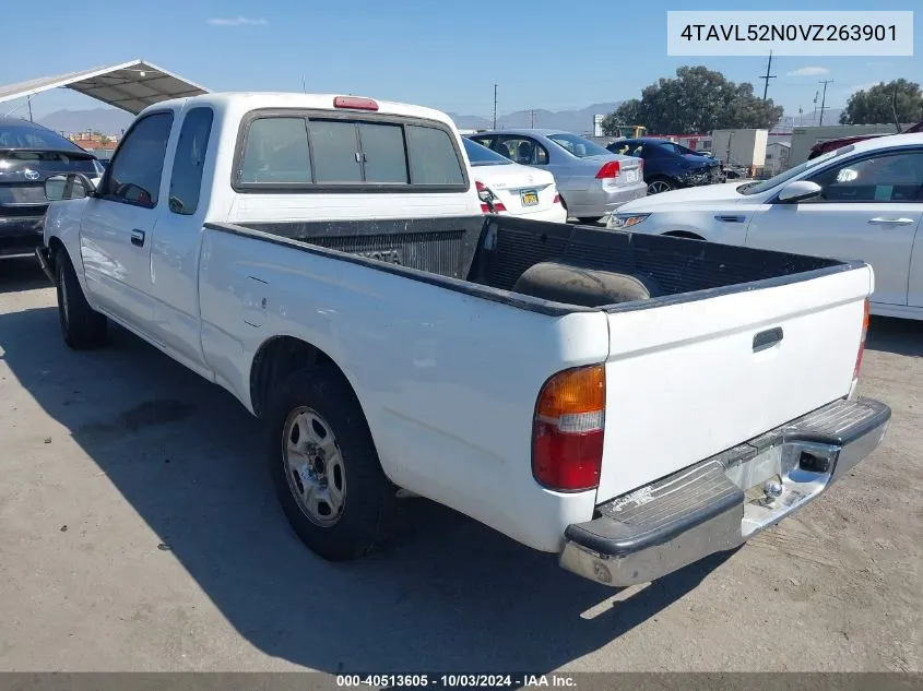 1997 Toyota Tacoma VIN: 4TAVL52N0VZ263901 Lot: 40513605