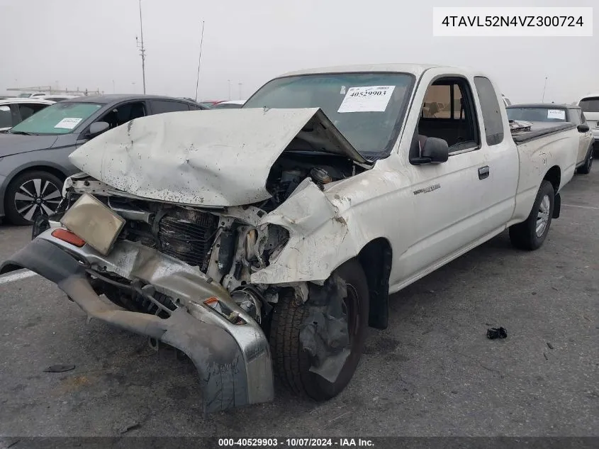 1997 Toyota Tacoma VIN: 4TAVL52N4VZ300724 Lot: 40529903