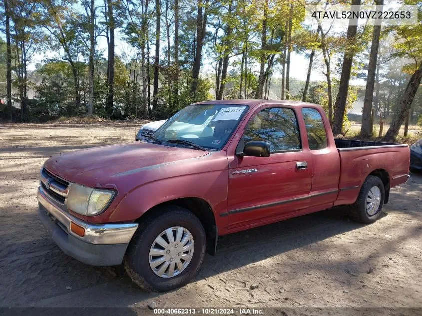 1997 Toyota Tacoma VIN: 4TAVL52N0VZ222653 Lot: 40662313