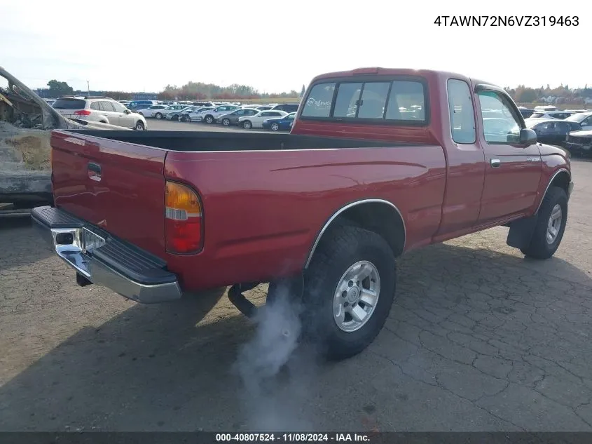 4TAWN72N6VZ319463 1997 Toyota Tacoma Base V6